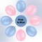 Pink and Blue Latex Balloons, 67 12 Inch Pink Blue Gender Reveal Balloons